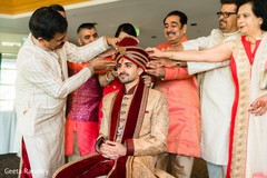 Indian groom family. Indian groom family.