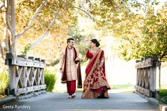 Cute Indian couple walking together holding hands. Cute Indian couple walking together holding hands.