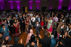 Eyes on our Indian couple dancing at reception's party. Eyes on our Indian couple dancing at reception's party.