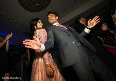 Charming Indian couple dancing. Charming Indian couple dancing.