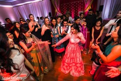 Take a look at our Indian bride dancing at the reception. Take a look at our Indian bride dancing at the reception.