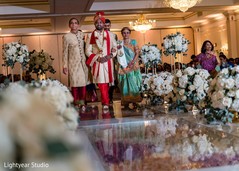Indian groom entering his wedding Indian groom entering his wedding