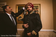 Indian groom getting ready capture. Indian groom getting ready capture.