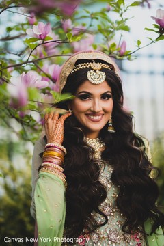 Beautiful Indian bride's portrait. Beautiful Indian bride's portrait.