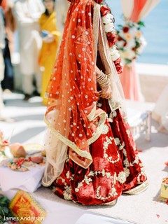 Indian bride at ceremony outfit. Indian bride at ceremony outfit.