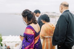 Sweet Indian wedding guests capture. Sweet Indian wedding guests capture.