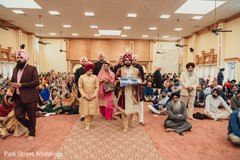 Indian groom making his entrance. Indian groom making his entrance.