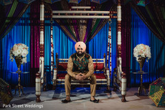 Indian groom posing. Indian groom posing.