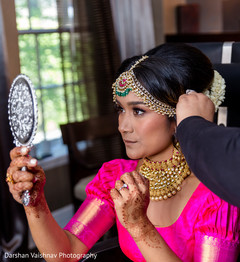 Beautiful indian bride getting ready Beautiful indian bride getting ready