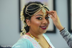 Maharani wearing the tikka. Maharani wearing the tikka.