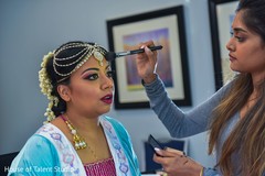 Indian bride before the bash. Indian bride before the bash.