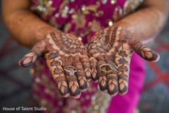 Bride showing her rings. Bride showing her rings.