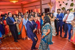 Bride and groom having a blast. Bride and groom having a blast.