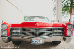 See the couple's ride. See the couple's ride.