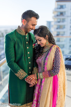 Adorable Indian couple at photo shoot. Adorable Indian couple at photo shoot.