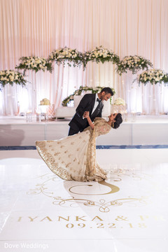 Romantic Indian couple at the dance floor. Romantic Indian couple at the dance floor.