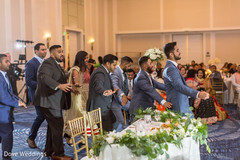 Loved guests having fun at the reception party. Loved guests having fun at the reception party.