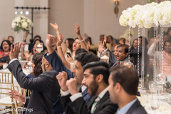 Indian groomsmen shouting in joy for our couple. Indian groomsmen shouting in joy for our couple.