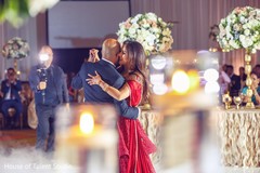 Romantic Indian wedding reception dance. Romantic Indian wedding reception dance.
