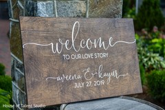 Phenomenal Indian wedding welcome sign. Phenomenal Indian wedding welcome sign.