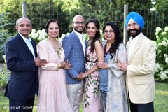 Enchanting indian couple with family capture Enchanting indian couple with family capture