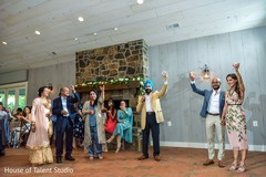 Indian couple with relatives celebration. Indian couple with relatives celebration.