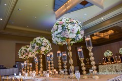 Fascinating Indian wedding table flowers decoration. Fascinating Indian wedding table flowers decoration.