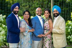 Adorable indian couple with relatives capture. Adorable indian couple with relatives capture.