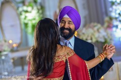 Lovely father and maharanis dance. Lovely father and maharanis dance.