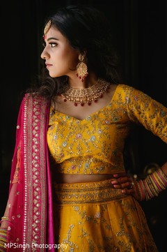 Indian bride posing for pictures. Indian bride posing for pictures.