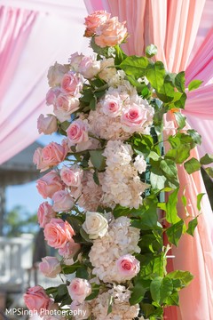 Floral decor details. Floral decor details.