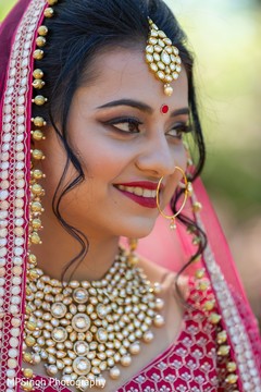 Indian bride looking stunning. Indian bride looking stunning.