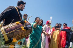 Indian guests having a blast. Indian guests having a blast.