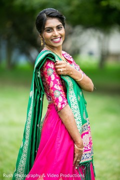 Marvelous Indian bride pre-wedding fashion. Marvelous Indian bride pre-wedding fashion.