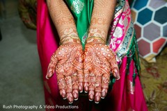 Intricate bridal henna design. Intricate bridal henna design.