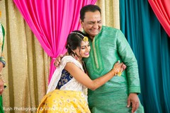 Beautiful indian bride's photography with father. Beautiful indian bride's photography with father.