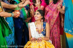 Wonderful haldi stage ritual. Wonderful haldi stage ritual.