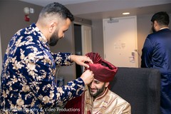 Perfect Indian grooms turban. Perfect Indian grooms turban.