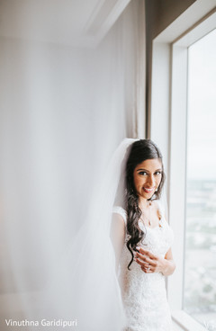 Dazzling Maharani in white wedding dress. Dazzling Maharani in white wedding dress.