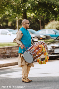 Indian Dhol player capture at baraat. Indian Dhol player capture at baraat.