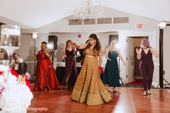 Upbeat Indian bridal reception scene. Upbeat Indian bridal reception scene.