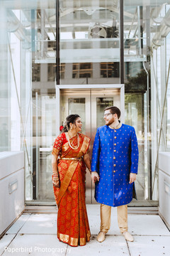 Lovely Indian couple posing for photo session. Lovely Indian couple posing for photo session.