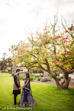 Raja and Maharani posing outdoors. Raja and Maharani posing outdoors.