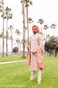 Raja posing with a kirpan. Raja posing with a kirpan.