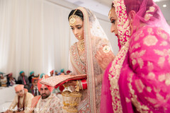 Indian bride during the rituals. Indian bride during the rituals.