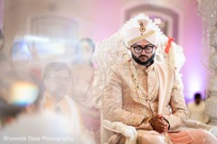 Indian groom having a spiritual moment. Indian groom having a spiritual moment.