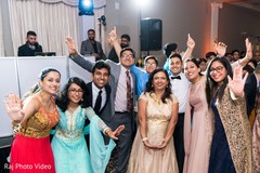 Guests during the reception. Guests during the reception.
