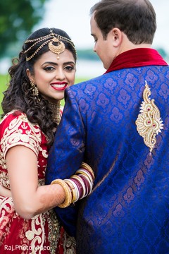 Indian bride and groom looking stunning. Indian bride and groom looking stunning.
