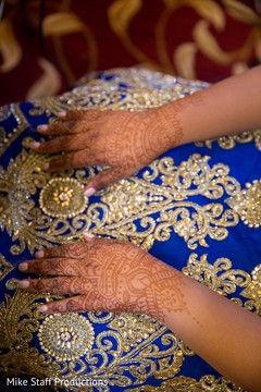 Closeup capture of Indian brides henna art. Closeup capture of Indian brides henna art.