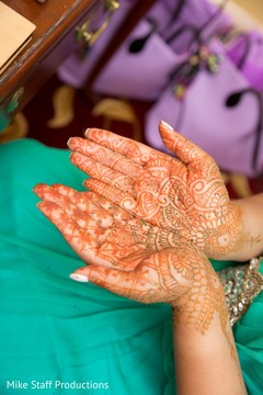 Detailed Indian bride mehndi art. Detailed Indian bride mehndi art.